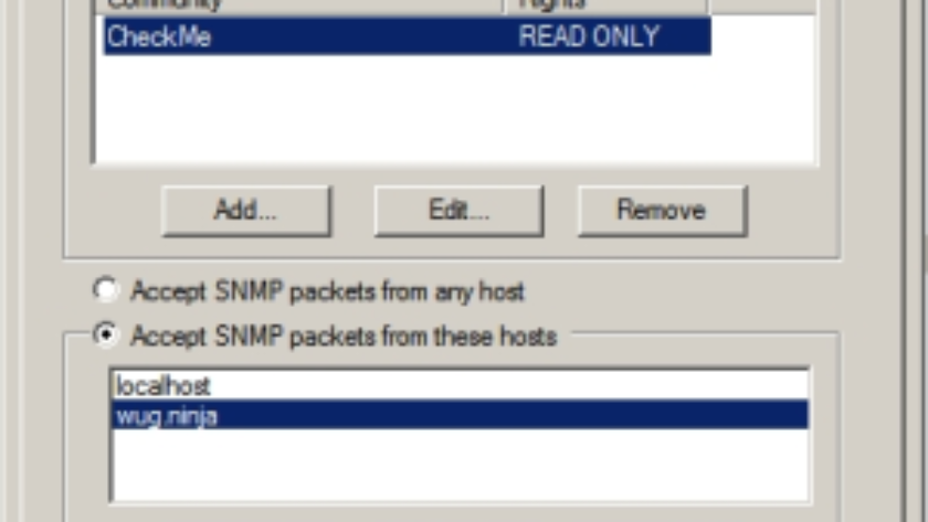 Настройка snmp на windows server 2012